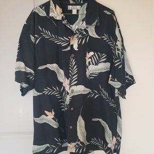 Tommy Bahama Large Silk Hawaiian Shirt